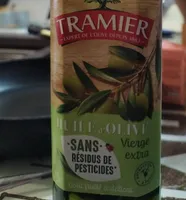 Huile d'olive vierge extra sans résidus de pesticides