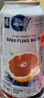 Pink Grapefruit Sparkling Water