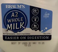A2 Whole Milk