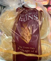 Hamburger buns sesame seeds