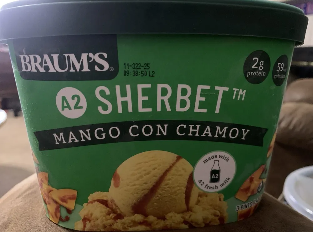 Sherbet Mango Con Chamoy