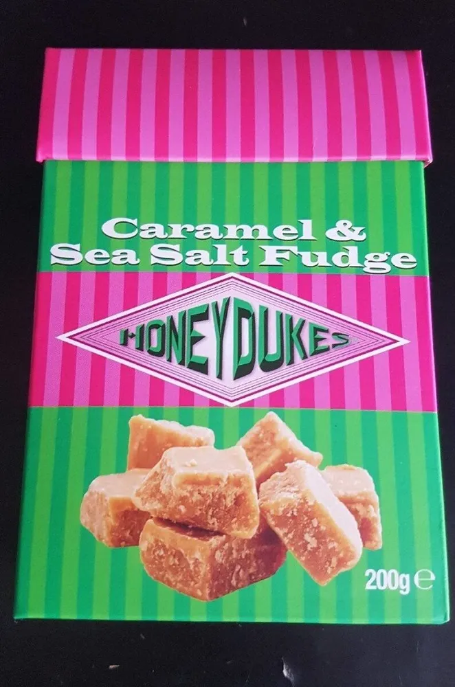 Honeydukes caramel & sea salt fudge