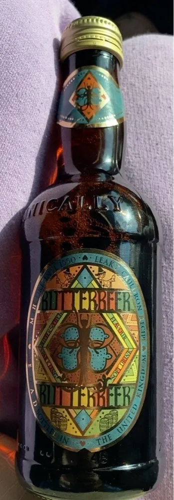 Butterbeer butterscotch flavour sparkling soft drink