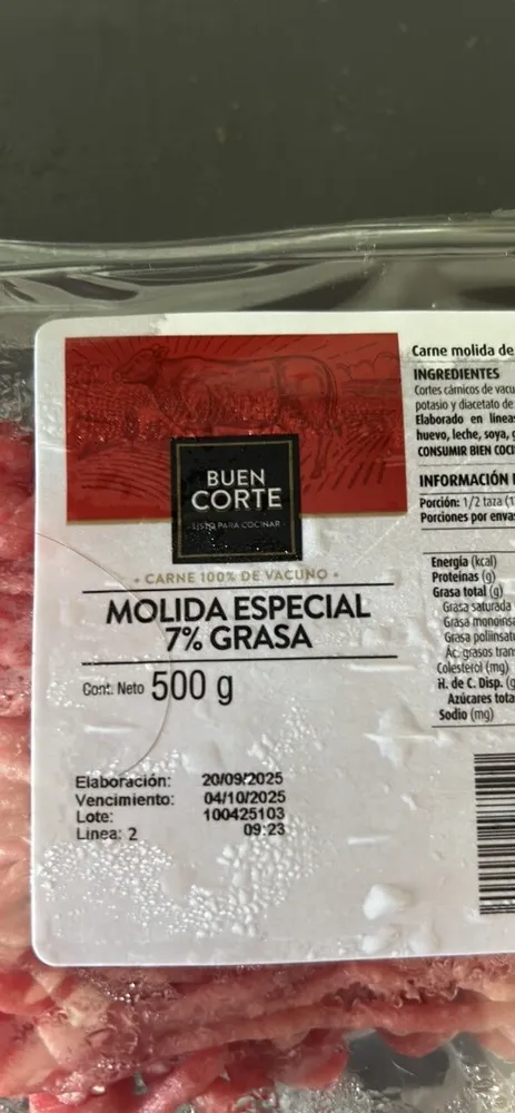 Molida Especial 7% Grasa