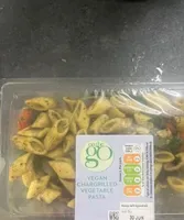 Vegan chargrilled vegetable pasta