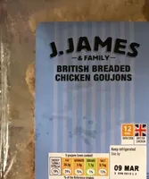 British Breaded Chicken Goujons