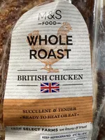 M&S whole roast British chicken