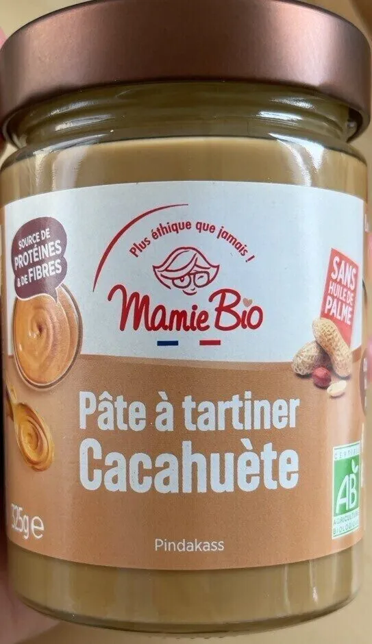 Pate a tartiner cacahuètes
