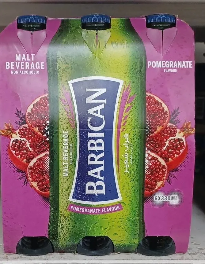 MALT BEVERAGE pomegranate flavour