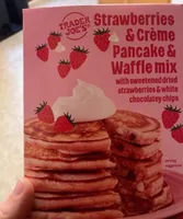 Strawberries & Crème pancake & waffle mix