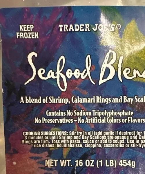 Seafood blend