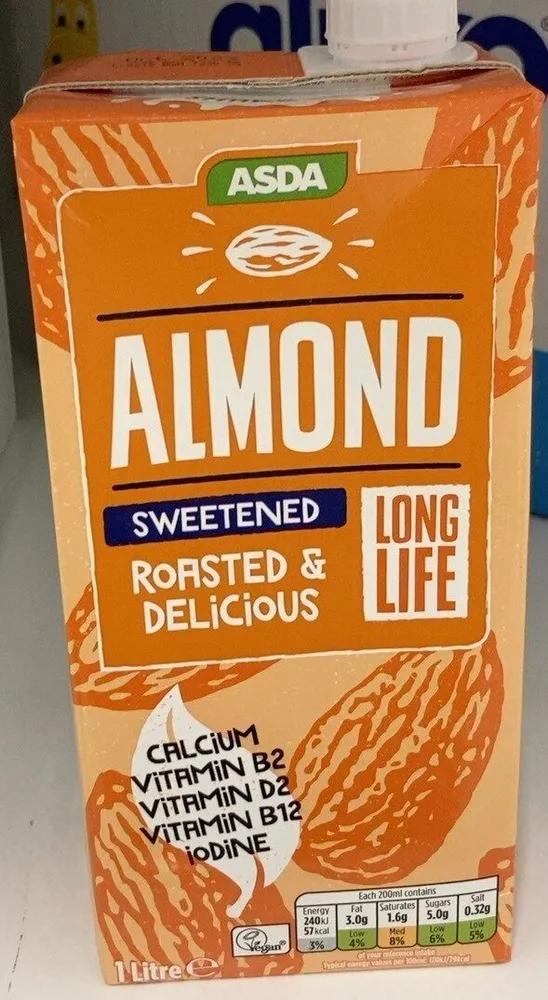 Almond long life milk