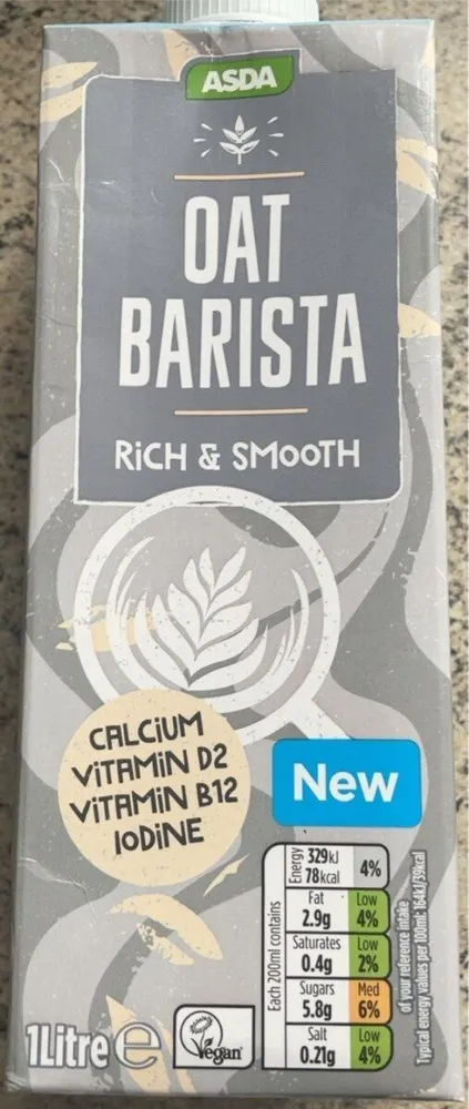 Oat Barista Rich & Smooth