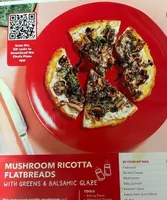 Mushroom Ricotta Flatbreads