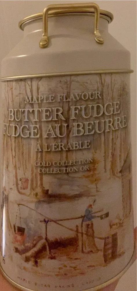 maple flavour butter fudge