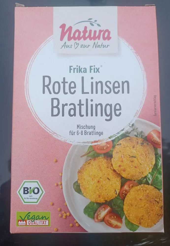 Rote Linsen Bratlinge