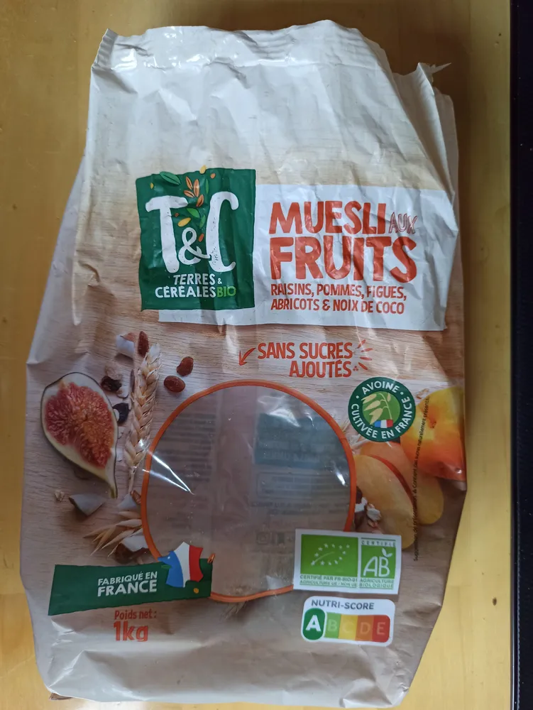 Muesli Fruits