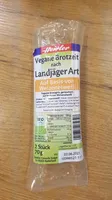 vegane Brotzeit nach Landjäger Art