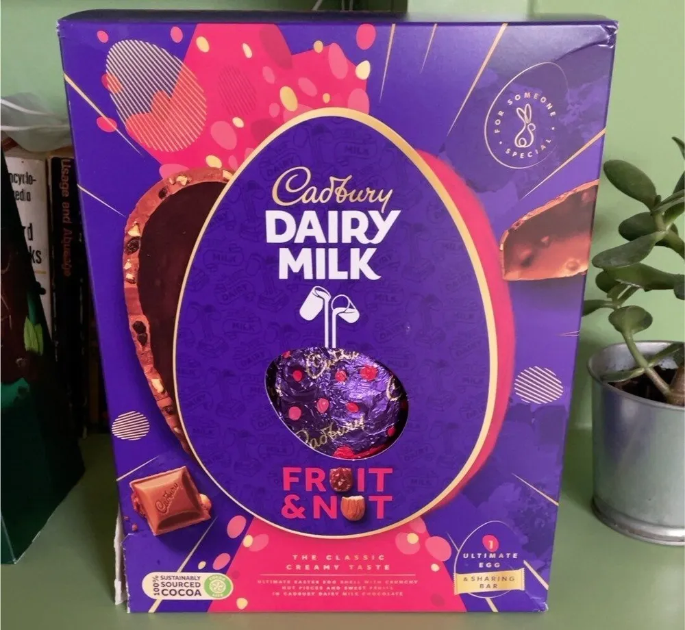 Fruit and Nut Easter Egg