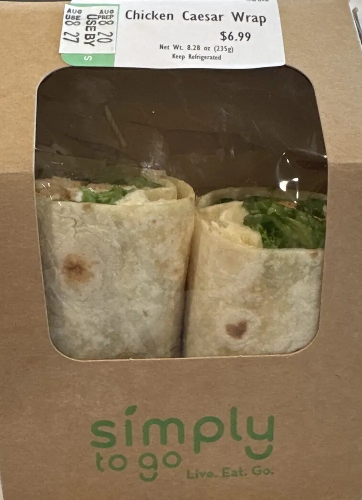 Chicken Caesar Wrap