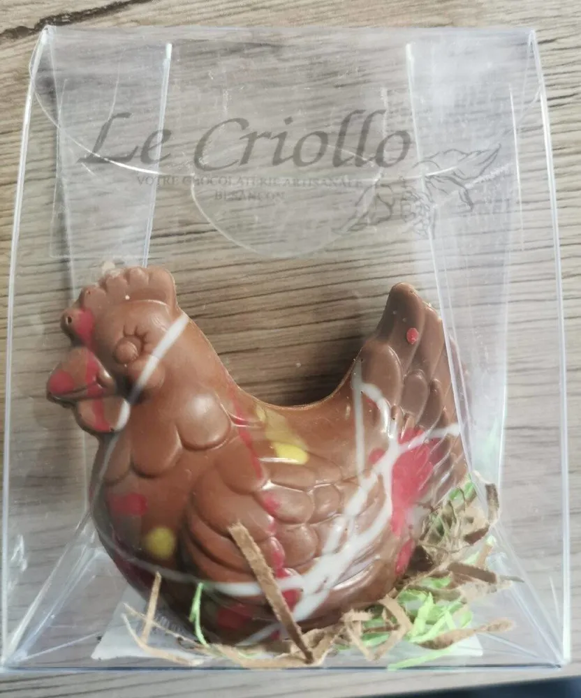 Poule chocolat