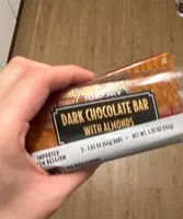 Dark Chocolate Bar w/ Almond