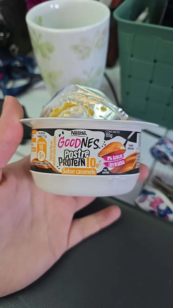 GOODNES Postre PROTEIN 10g