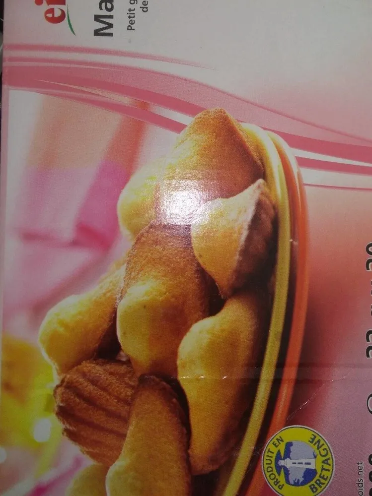 Madeleine pure beurre