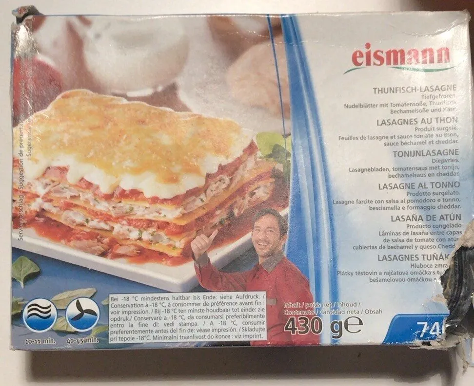 Lasagnes au thon