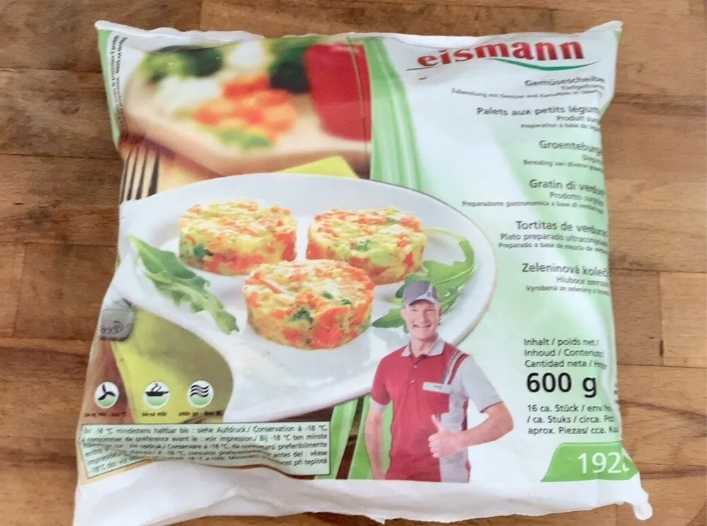 Palets aux petits legumes
