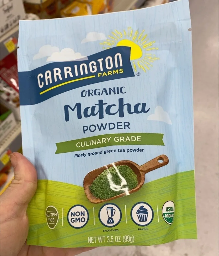 Organic matcha powder