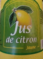 Jus de citron jaune