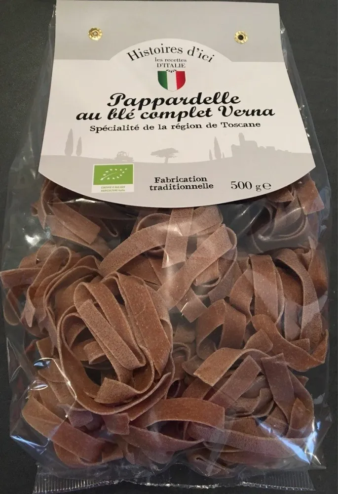 Pappardelle au blé complet Verna