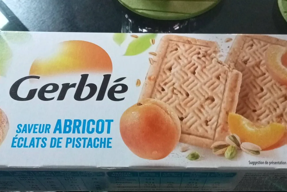 Saveur abricot éclats de pistache