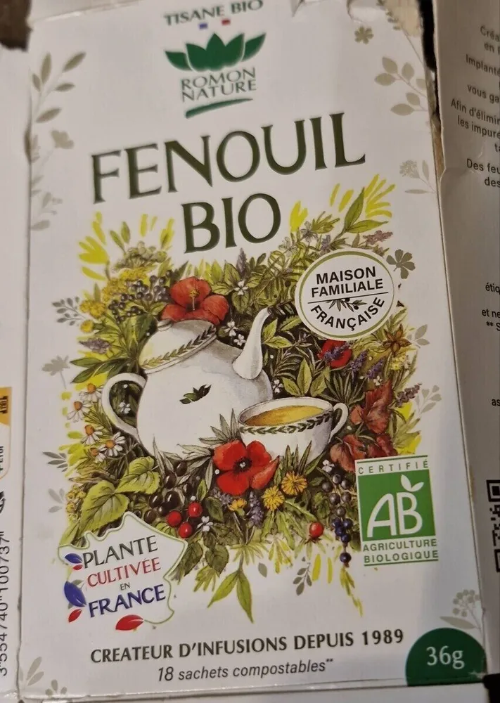 Infusion Fenouil bio