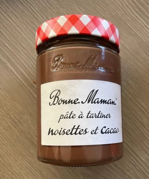 Pâte à tartiner noisette et cacao