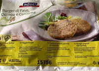 Burger di fave, quinoa e curcuma