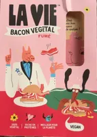 Bacon végétal fumé