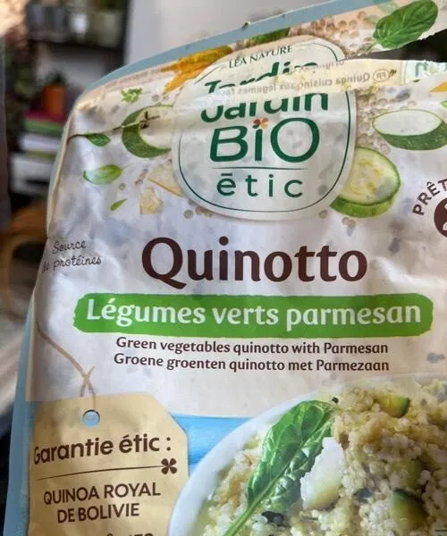 Quinotto légumes verts