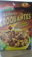 Céréales CROQUANTES Caramel et Chocolat