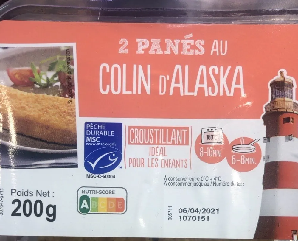 2 panes au colin d’Alaska