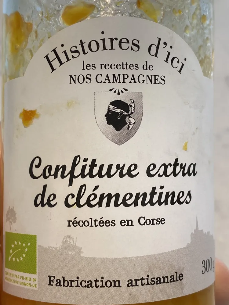 Confiture extra de clémentines
