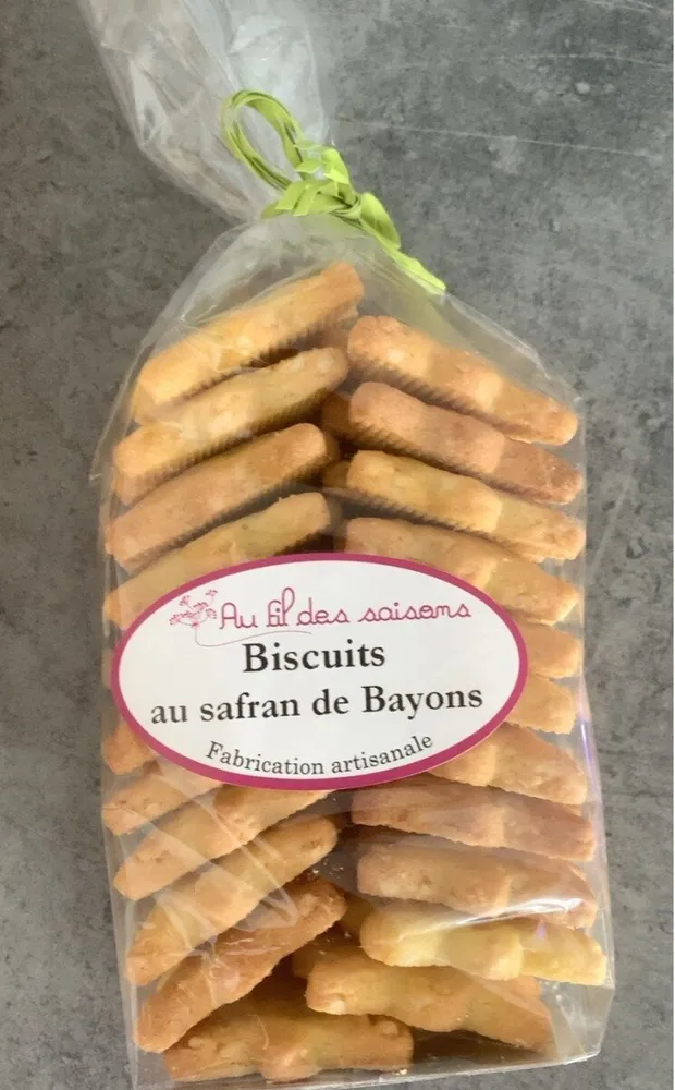 Biscuits au safran de bayons