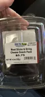 Meat Sticks & String Cheese Snack Pack