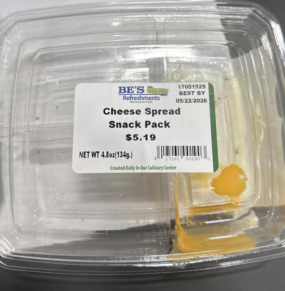 Cheese Spread Snack Pack
