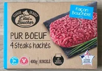 4 steaks hachés pur boeuf