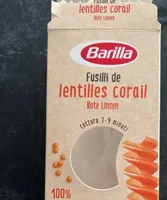 Fusilli de  lentilles corail - rote linsen