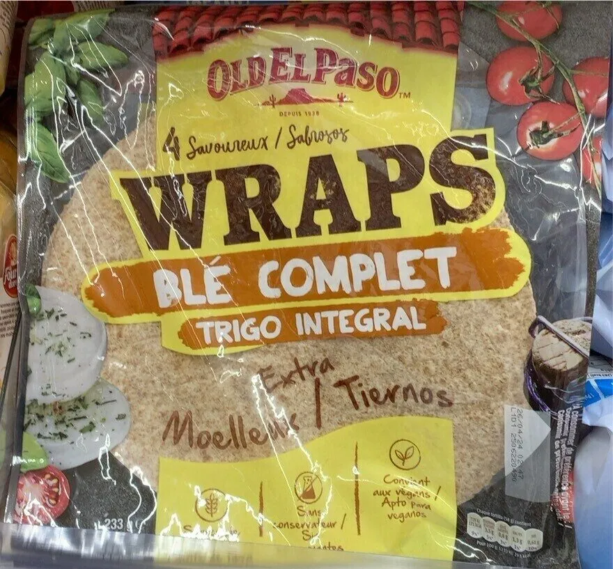 Wraps Blé Complet