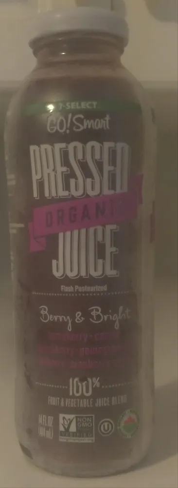 Go! Smart Berry & Bright Organic Pressed Juice