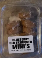 Blueberry old fashioned mini's